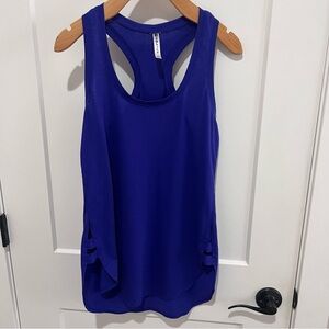 Fabletics Racerback Tank w/ Side Cut Out - XS